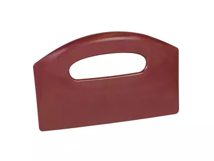 Detectamet handchraper detecteerbaar polypropyleen 210 mm rood