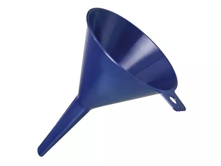 Bürkle trechter detecteerbaar steriel 100 mm - 10 mm blauw