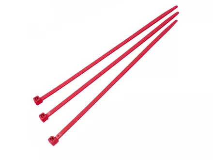 HellermannTyton 111-01402 PA66MP+ bundelband polyamide detecteerbaar rood