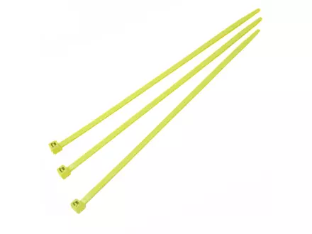 HellermannTyton 111-01401 PA66MP+ bundelband polyamide detecteerbaar geel