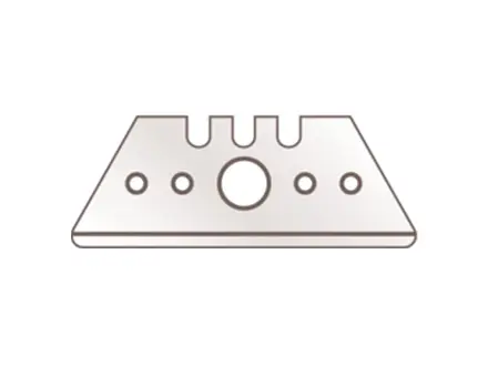 Martor trapezium mesje afgerond staal nr.65232