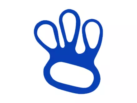 Handschoenspanner PU metaal detecteerbaar blauw