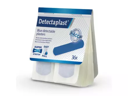 Detectaplast Elastic Tear&Wear pleisters detecteerbaar 25x72 mm