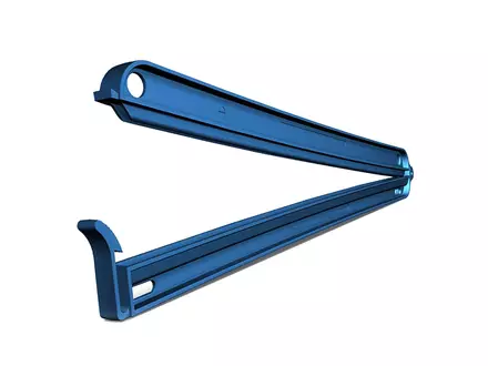 WeLoc POM 150/320 FD zakafsluiter detecteerbaar blauw