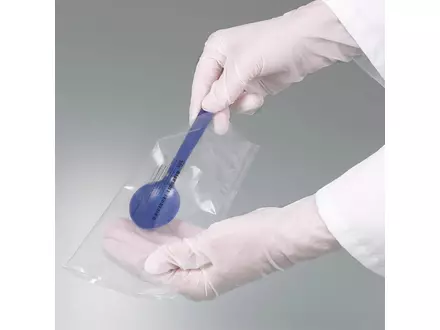 Monsterlepels steriel detecteerbaar 2.5 ml PS blauw 127 mm