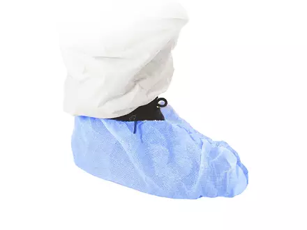 Ansell AlphaTec Sure Step disposable overschoenen model 403 antistatisch blauw