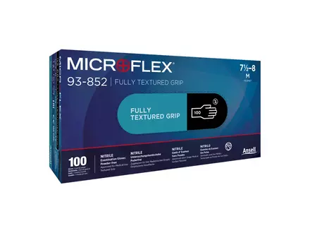 Ansell Microflex 93-852 disposable handschoen nitril chemiebestendig