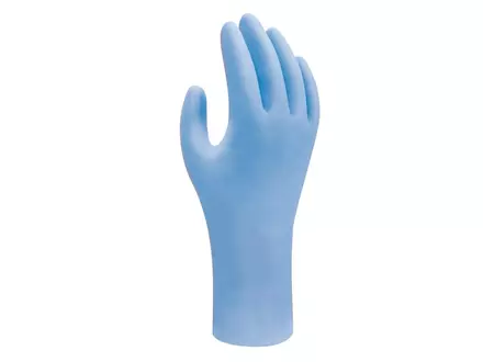 Showa 7502PF EBT disposable handschoen nitril chemiebestendig
