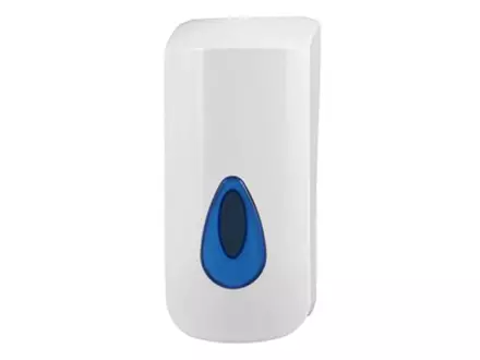 PlastiQline PQSoap9 zeepdispenser 900 ml blauw venster
