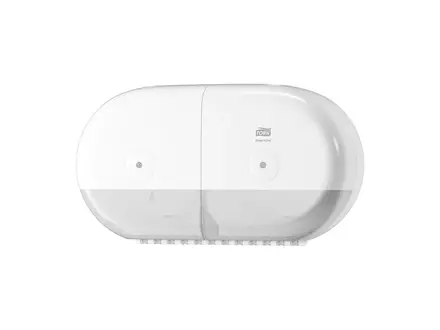 Tork 682008 SmartOne Twin Mini toiletpapier dispenser Elevation T9 zwart