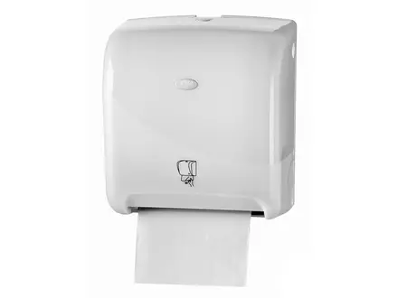 Euro Products Motion Pearl White handdoekautomaat Tear & Go