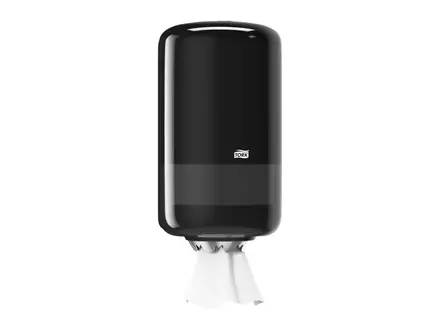 Tork 558008 Mini Centerfeed poetspapier dispenser Elevation M1 zwart