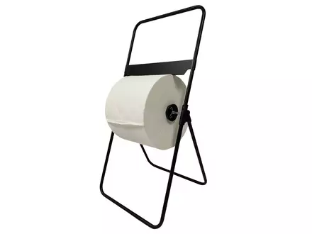 Euro Products poetsroldispenser staand-model zwart