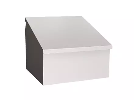 Dispenser universeel RVS 300x285x147/262 mm