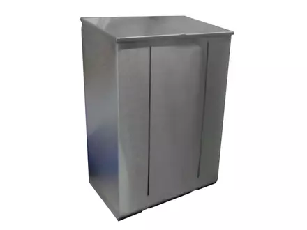 Dispenser RVS dubbel 608x400x900 mm