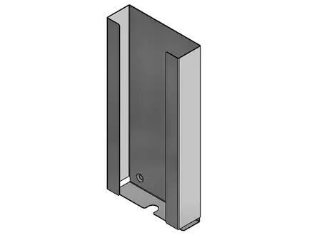 Handschoendispenser RVS verticaal voor 4 dispenserdozen