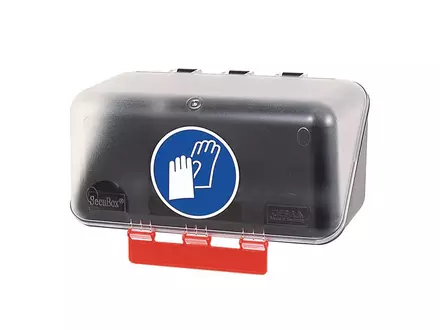 Brady opbergdoos handschoenen klein 236x120x120 mm transparant