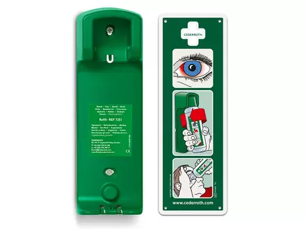 Cederroth 7200 wandhouder oogdouche voor spoelfles 500 ml