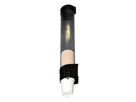Bekerdispenser voor 100 bekers van diameter 70,3 mm