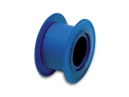 Hechtpleister op spoel 25 mm 5 meter blauw