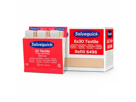 Cederroth Salvequick 6496 pleisters textiel