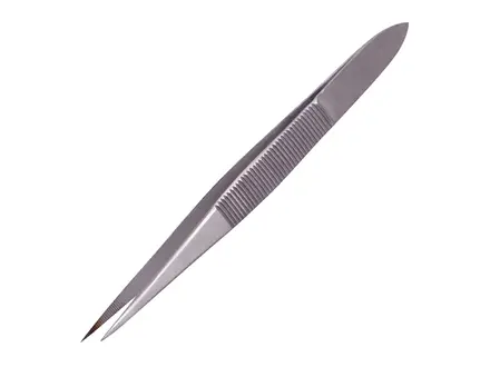 Puntpincet RVS 10 cm
