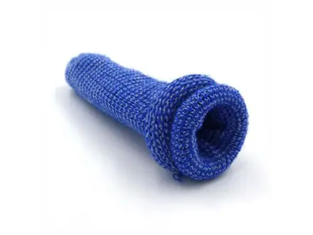 Detectaplast vingercondooms textiel blauw