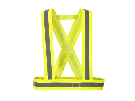 Portwest HV55 Hi-Vis veiligheidsband klittenband fluo geel