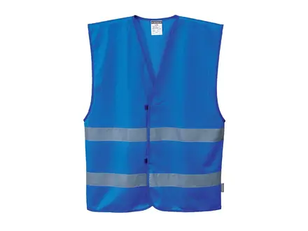 Portwest F474 Iona Vest gekleurd reflecterend veiligheidshesje korenblauw