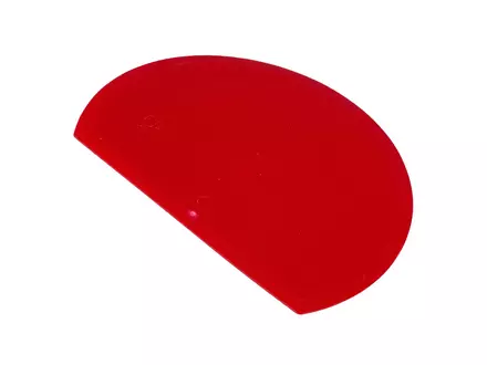 FBK 81916-3 deegschraper polypropyleen 160 mm rood