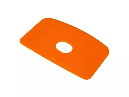 FBK 81910 deegschraper met gat polypropyleen 146 mm