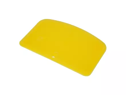 FBK 81911-4 deegschraper polypropyleen 146 mm geel
