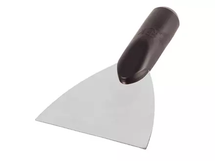 Vloerschraper buigzaam RVS blad FBK 28120-6 120 mm zwart