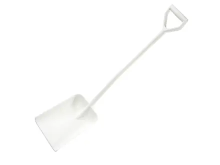 FBK 14103-1 schop D-grip ergonomisch 1120 mm wit