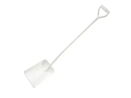 FBK 15103-1 schop D-grip ergonomisch 1330 mm wit