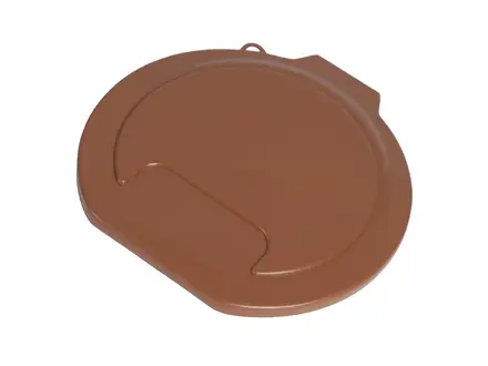 Deksel voor emmer 9 liter PP FBK 80112-12 bruin