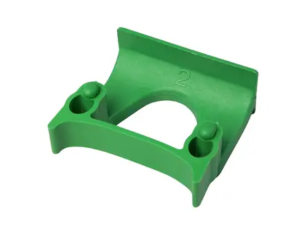 Ophangklem voor ophangrail FBK 15151-5 ø28-38 mm groen