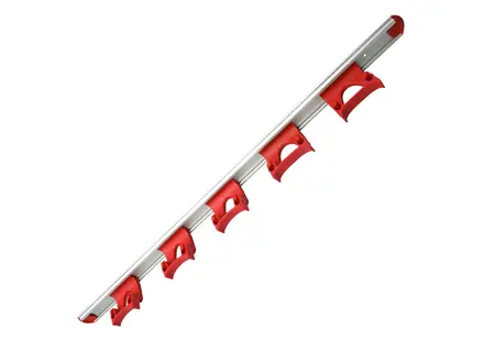 Ophangrail 5x klem FBK 15157 900 mm