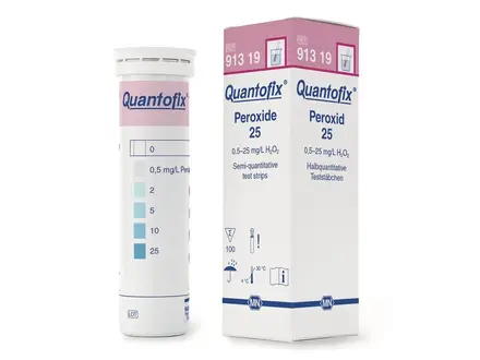 Quantofix Peroxide teststrookjes 0-25 mg/l