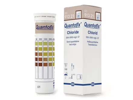 Quantofix Chloride teststrookjes 0-3000 mg/l