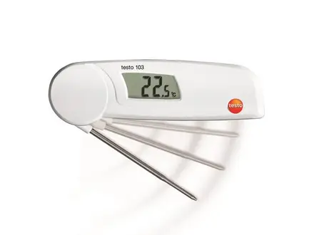 testo 103 voedselthermometer digitaal met insteekvoeler