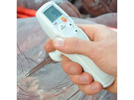 testo 105 voedselthermometer digitaal met diepvriesvoeler