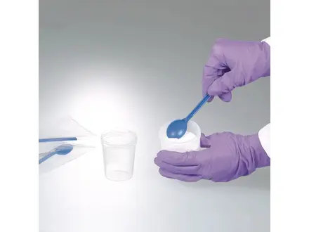 Bürkle monsterlepels steriel PS blauw