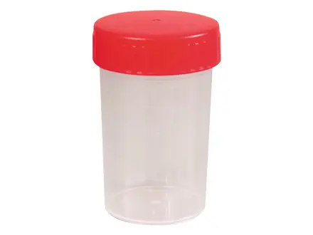 Monsterpot PP met schroefdop transparant