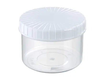 Monsterpot PP met schroefdeksel Unipot 250 ml transparant