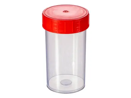 Monsterpot PP met schroefdop transparant