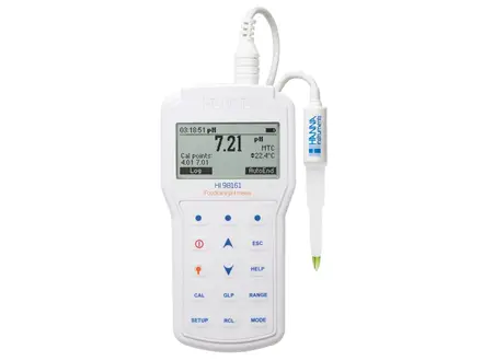 Hanna Instruments HI98161 pH-meter voor voedingsmiddelen