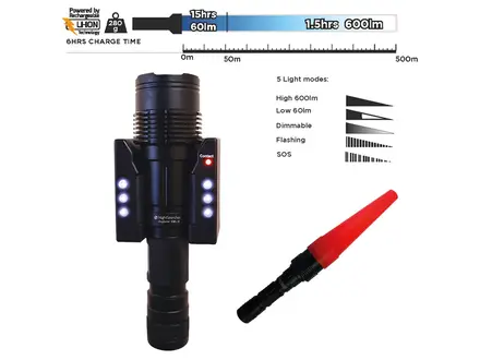 Nightsearcher Explorer XPL-C LED handlamp oplaadbaar