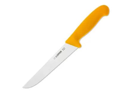 Giesser 4025-18 slagersmes lemmet 18 cm geel