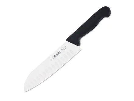 Koksmes Santoku inkepingen Giesser 8269 wwlk lemmet 18 cm